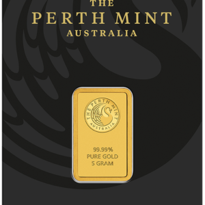 Perth Mint Kangaroo Gold Bar - 5g