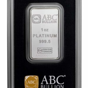 ABC Platinum Minted Bar - 1oz